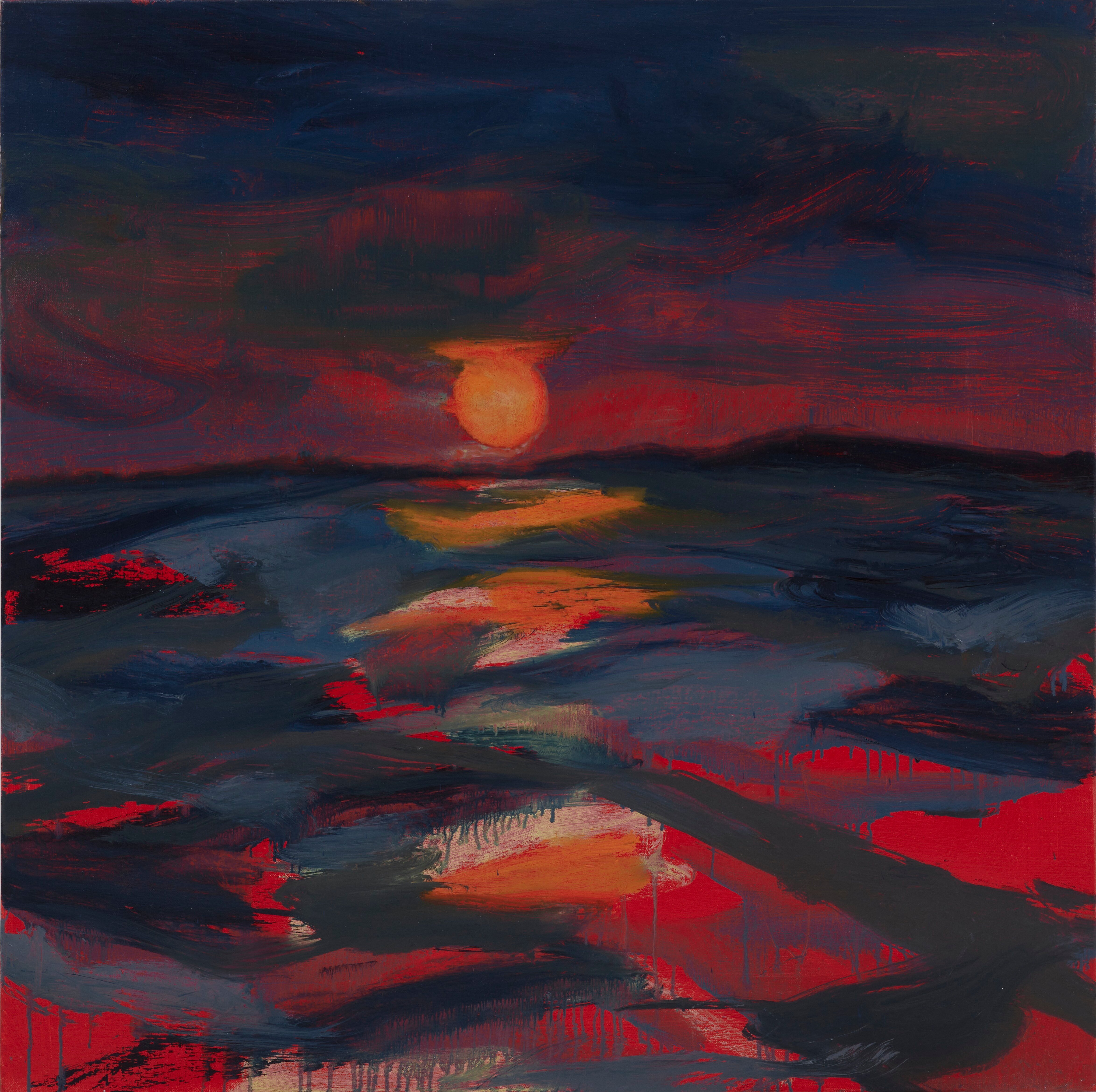 052 Broken Moon, Study, 2023